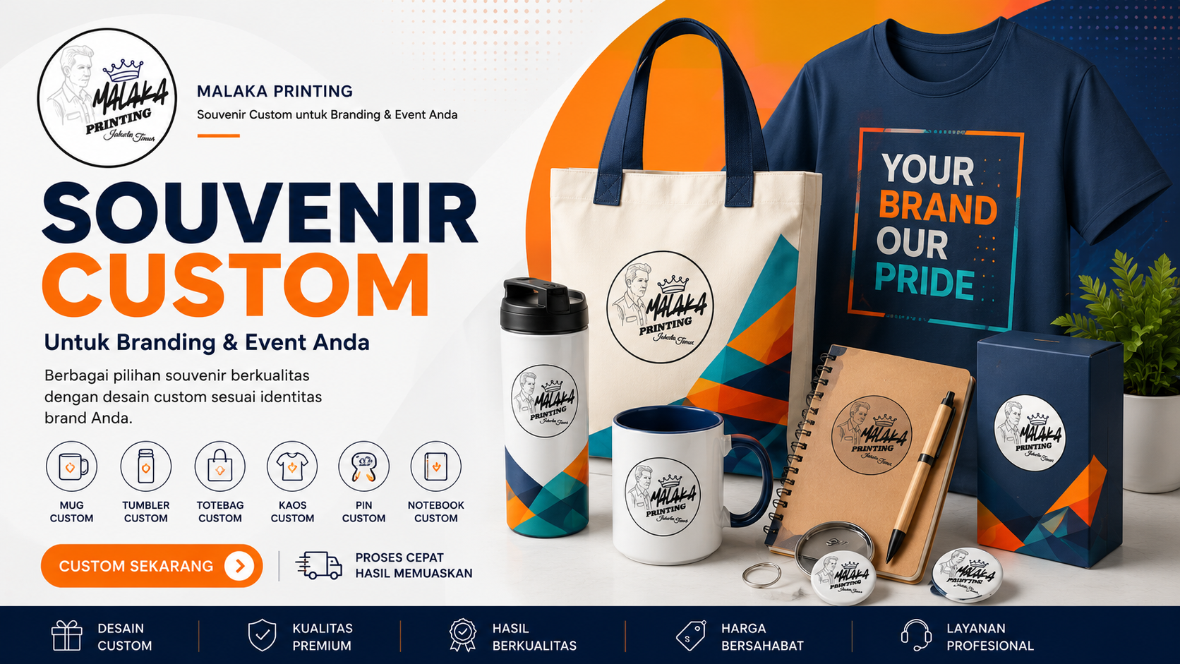 banner souvenir custom